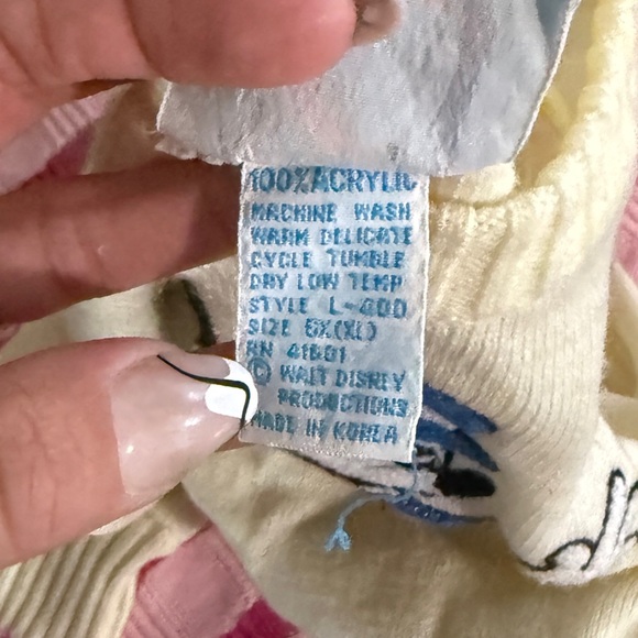 Vintage Sunday Comics Mickey Sweater - Picture 4 of 4